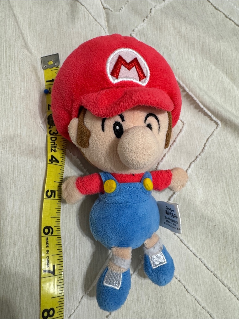 Red Mario Plush Toy - Official-Style Kids Character Plush